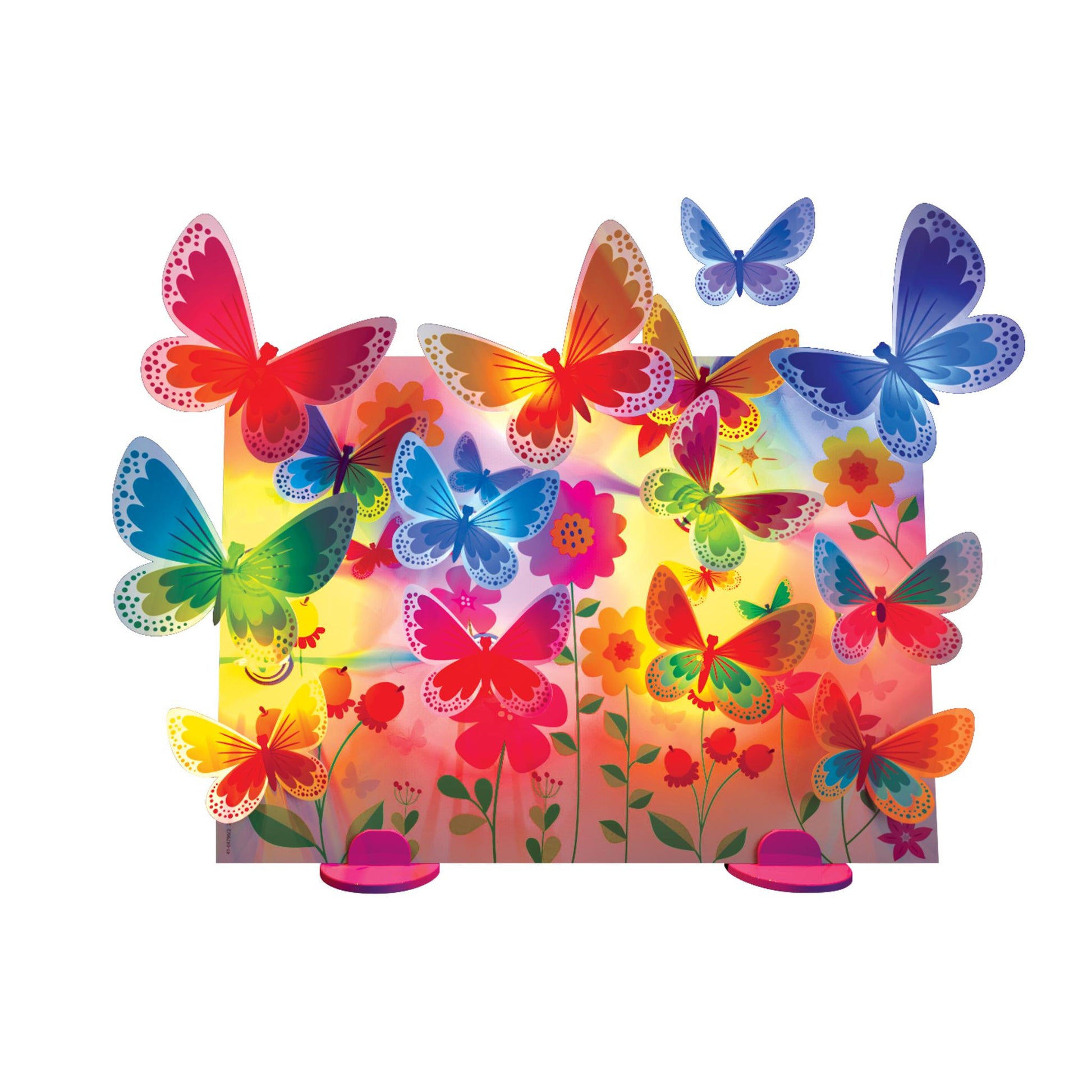 4M 3D Glow Butterfly Canvas - Toyworld NZ
