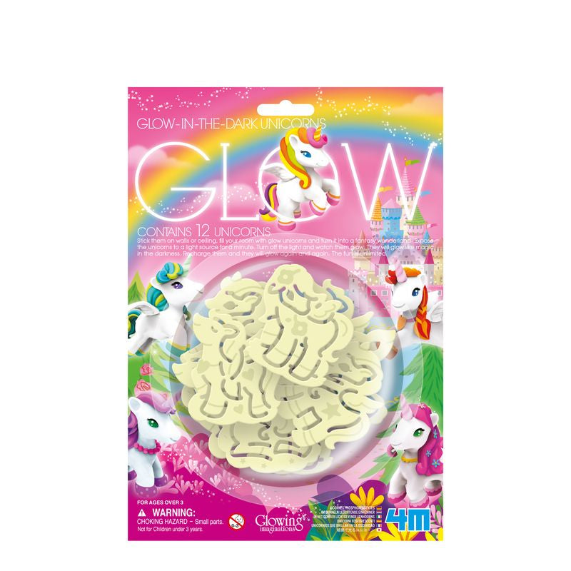 4M Glow-In-The-Dark Unicorns - Toyworld NZ