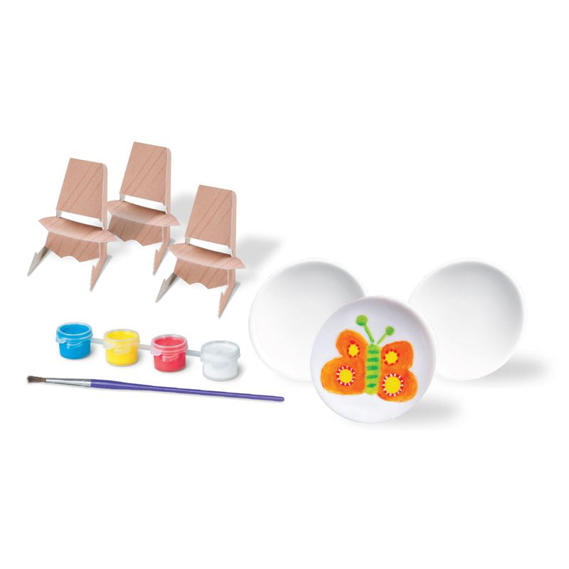 4M Little Craft Mini Plate Painting Kit