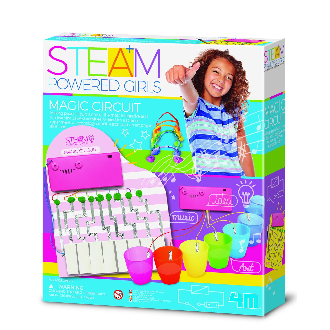 4M Steam Powered Kids Music Circuit