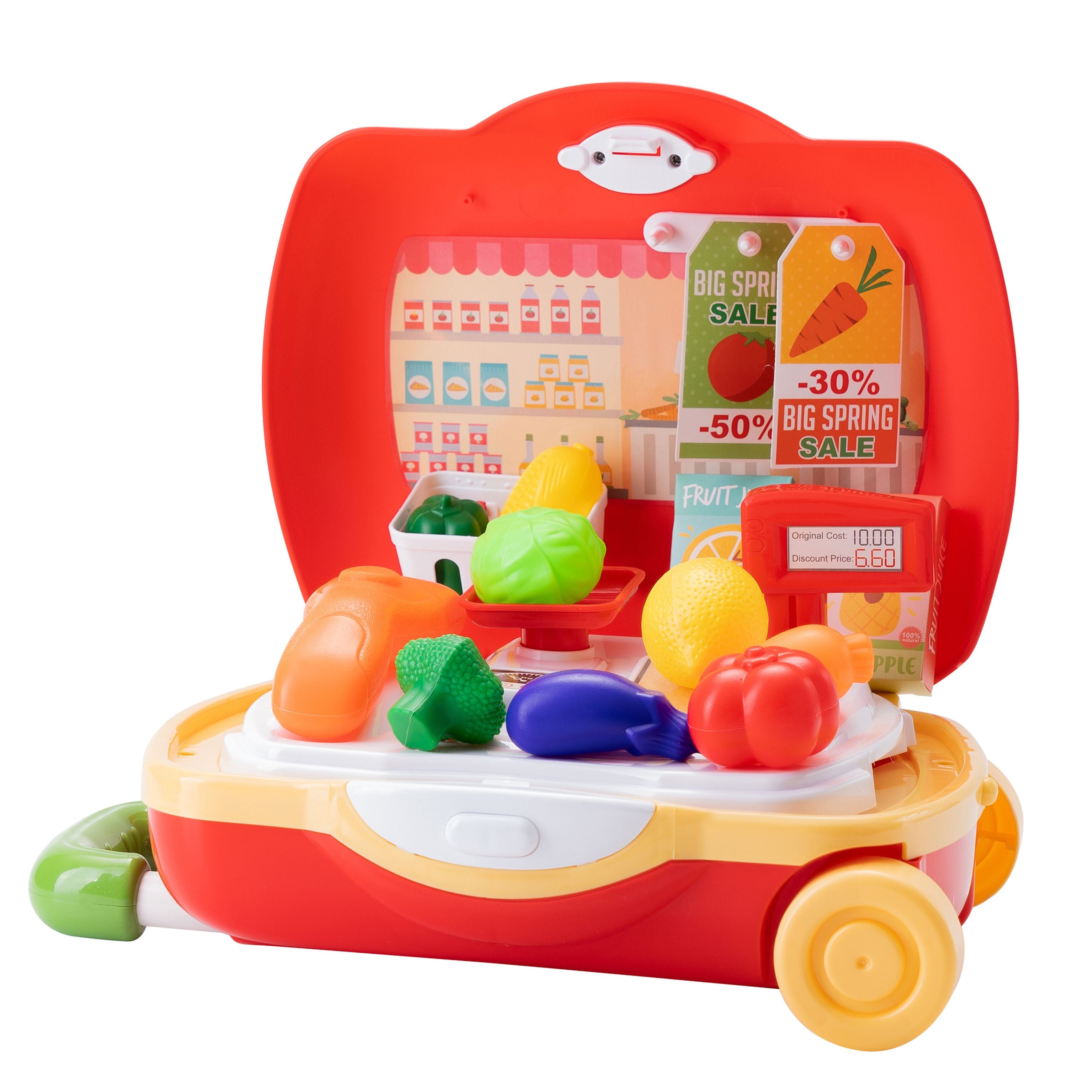 Little Market Wheelie Suitcase Kit