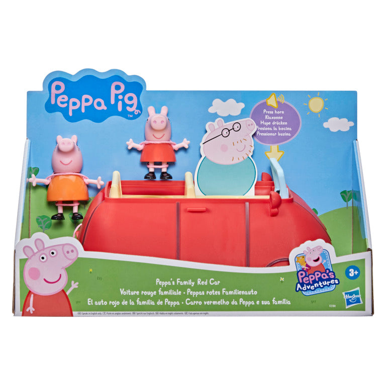Peppa Pig Peppa's Family Red Car - Toyworld NZ