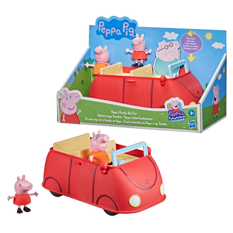 Peppa Pig Peppa's Family Red Car - Toyworld NZ
