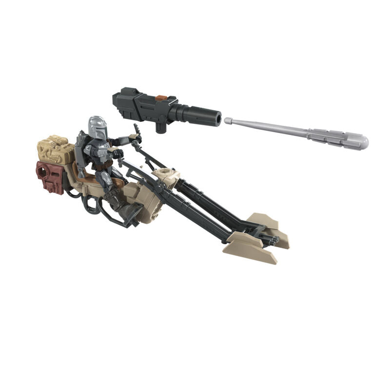 Star Wars Mission Fleet Expedition Class The Mandalorian With Speeder Bike
