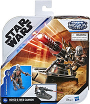 Star Wars Mission Fleet Expedition Class The Mandalorian With Hover E-Web Cannon