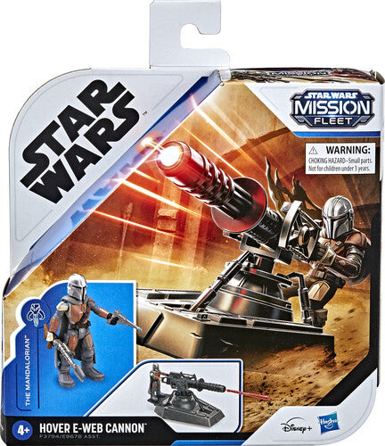 Star Wars Mission Fleet Expedition Class The Mandalorian With Hover E-Web Cannon