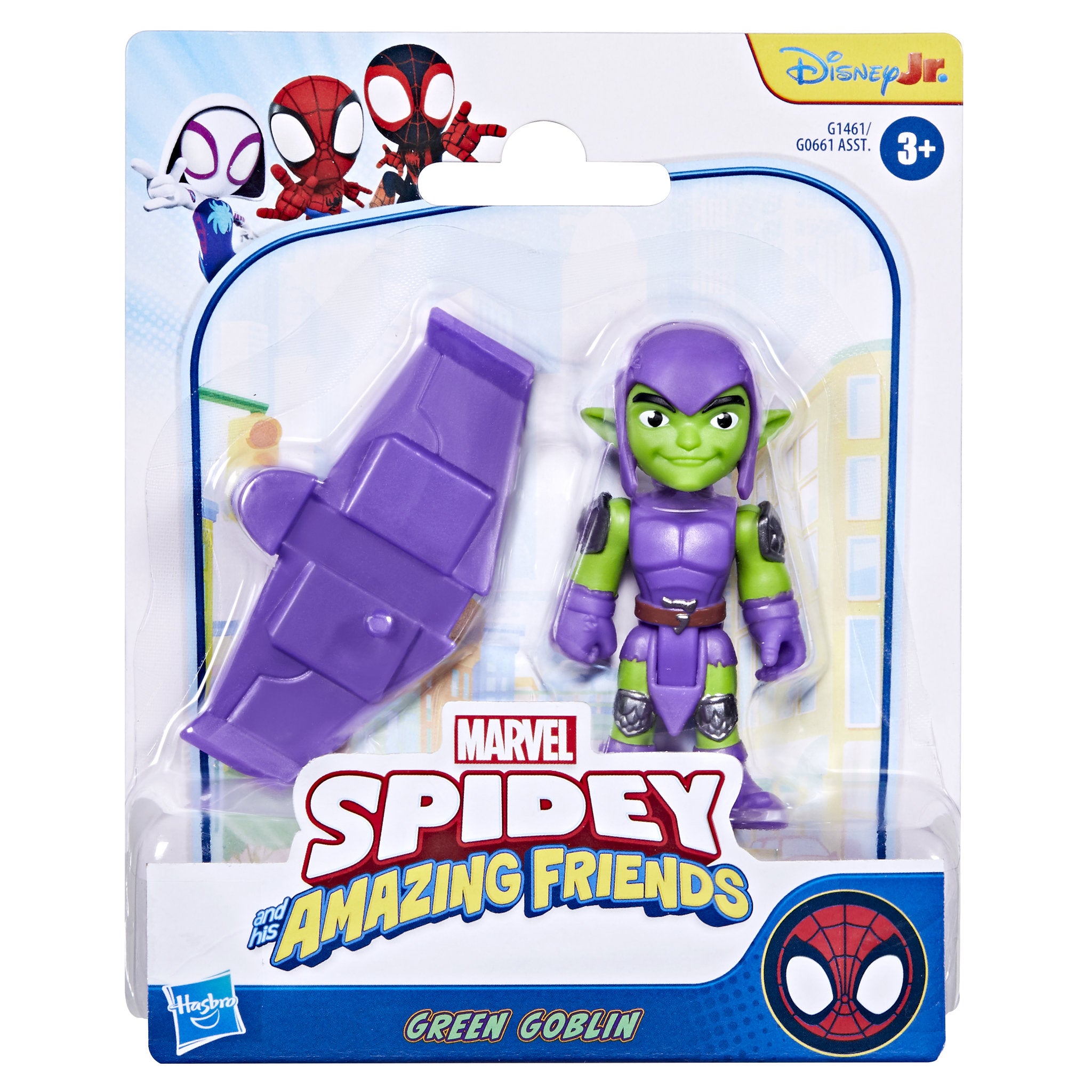 Marvel Spidey And His Amazing Friends 3 Inch Figure & Accessories - Green Goblin
