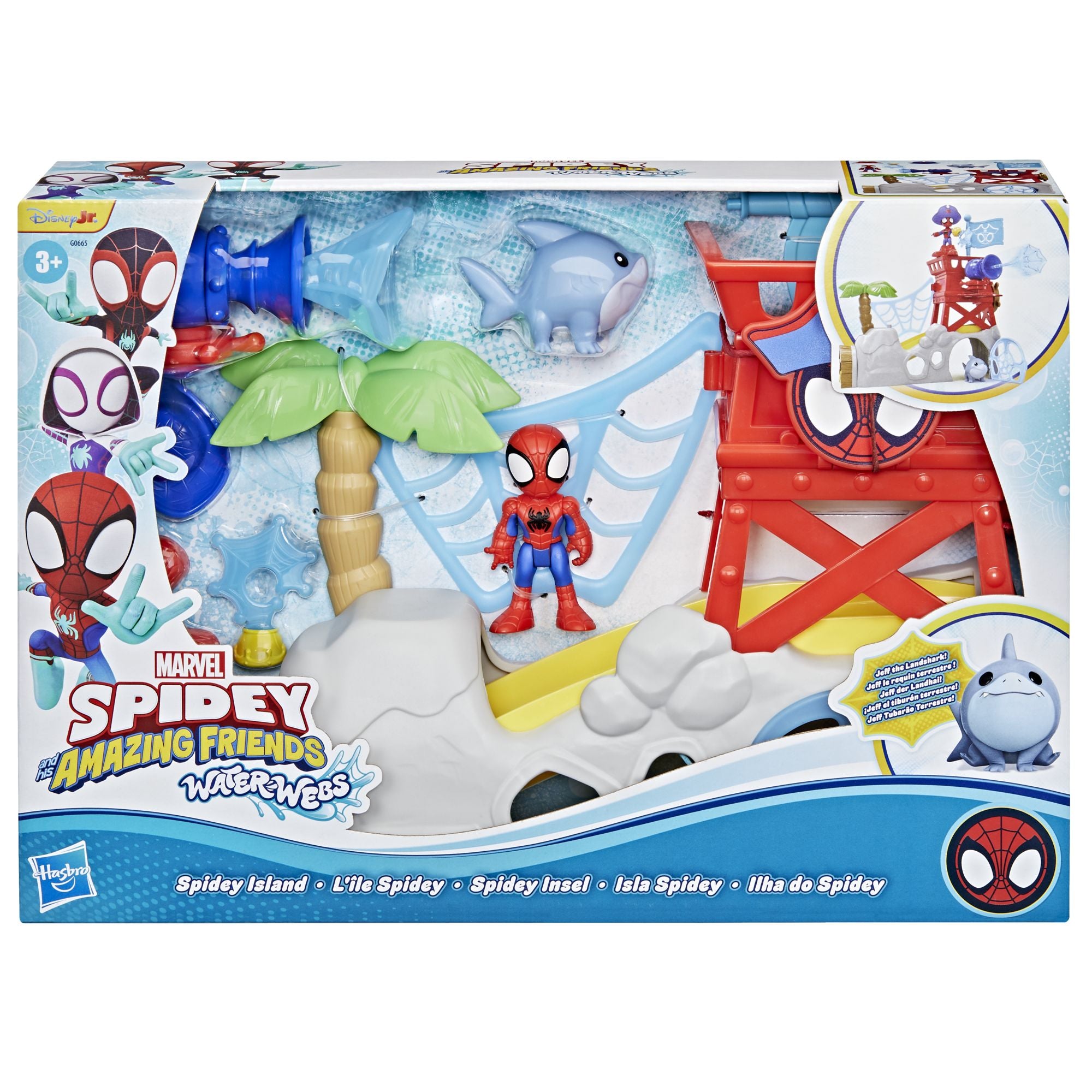 Marvel Spidey and His Amazing Friends Water-Webs Spidey Island