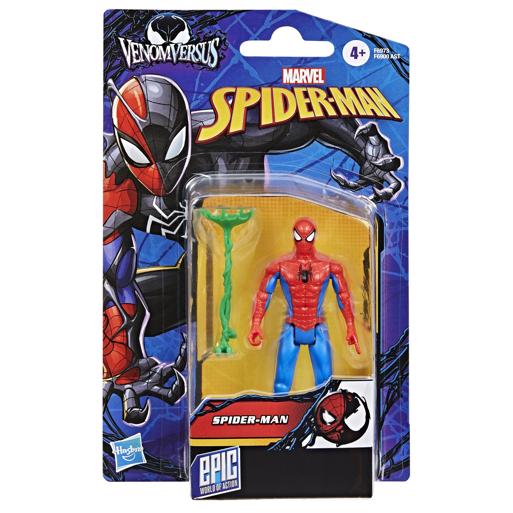 Marvel Spider Man 4 Inch Action Figure - Classic Spiderman