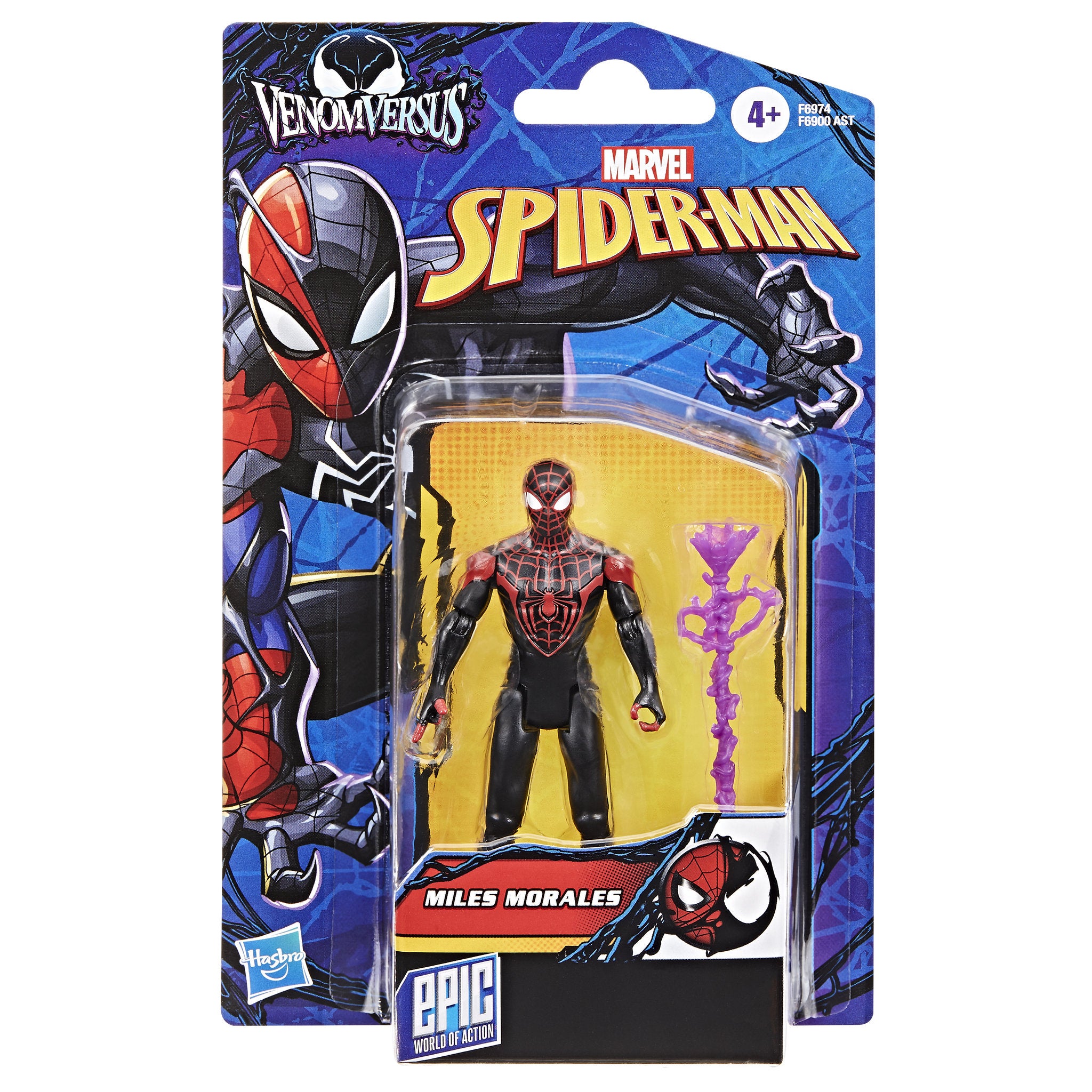 Marvel Spider Man 4 Inch Action Figure - Miles Morales