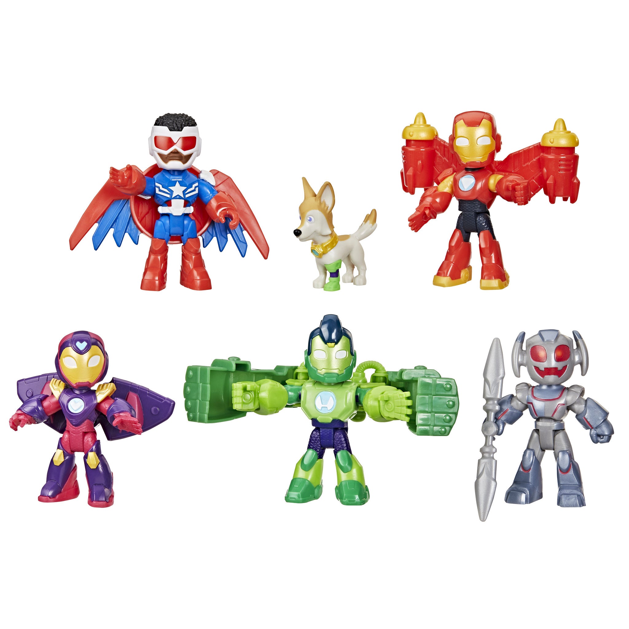 Marvel Iron Man & His Awesome Friends Armored Up Avengers Pack