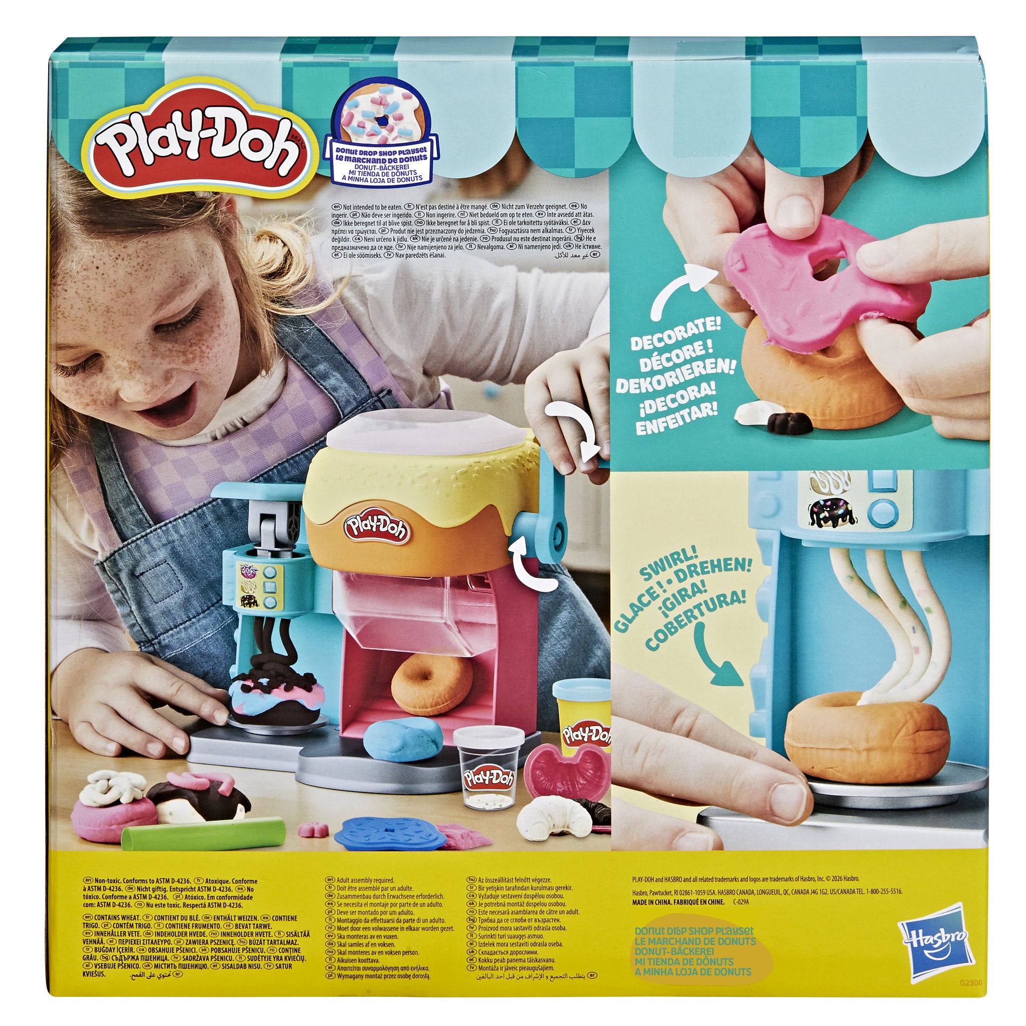 Play-Doh Donut Drop Shop Playset