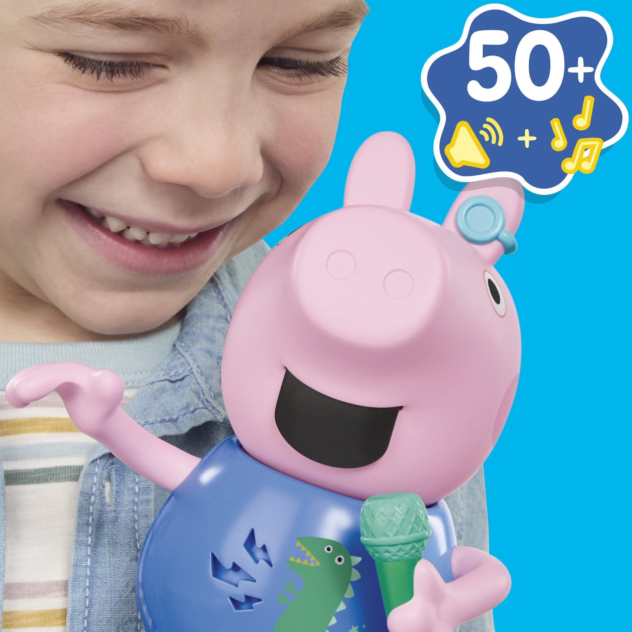 Peppa Pig Joke & Sing George Figure