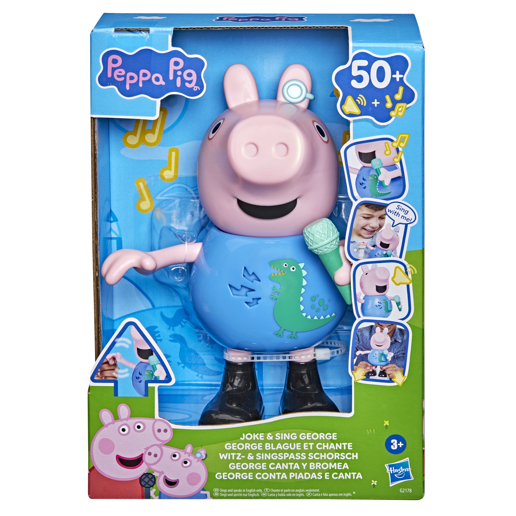 Peppa Pig Joke & Sing George Figure
