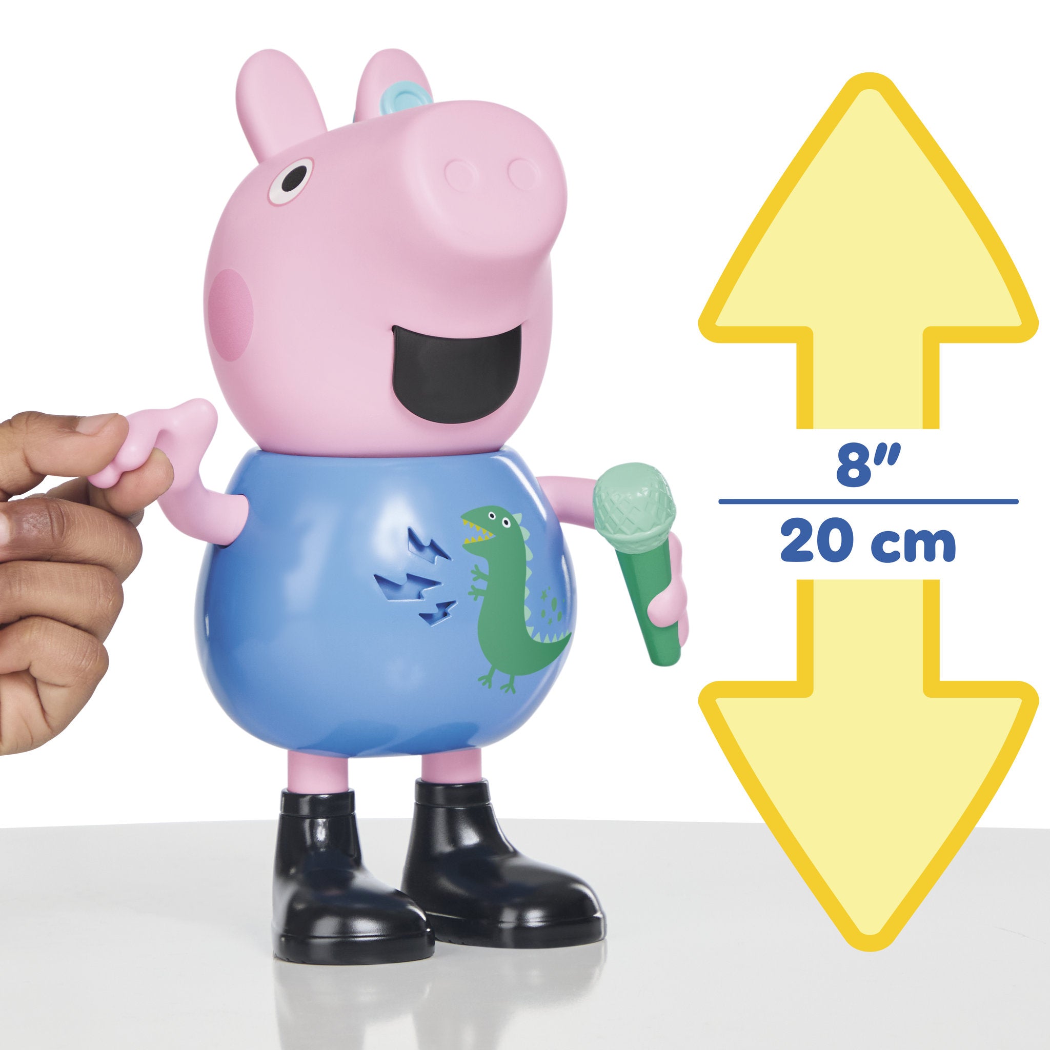 Peppa Pig Joke & Sing George Figure