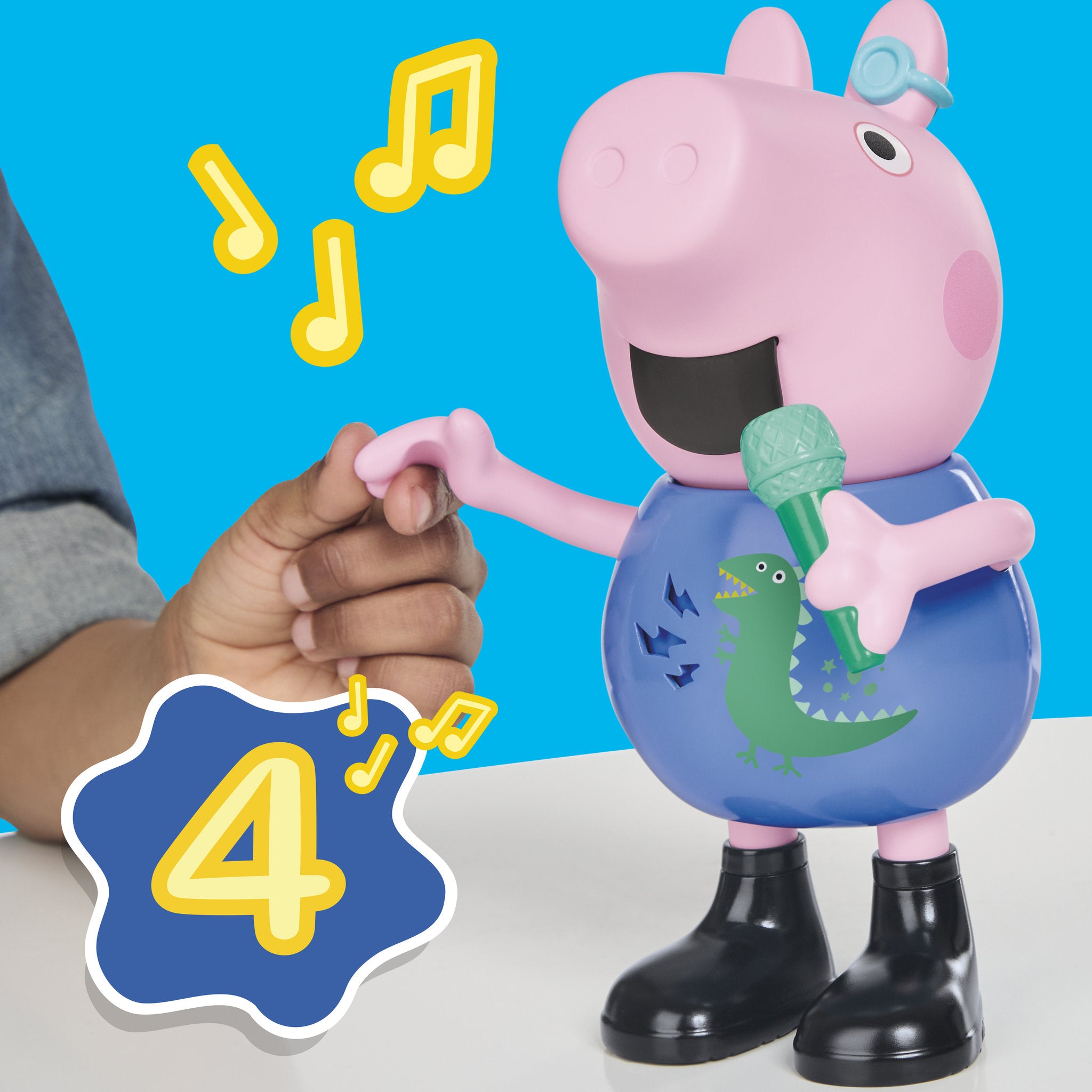 Peppa Pig Joke & Sing George Figure