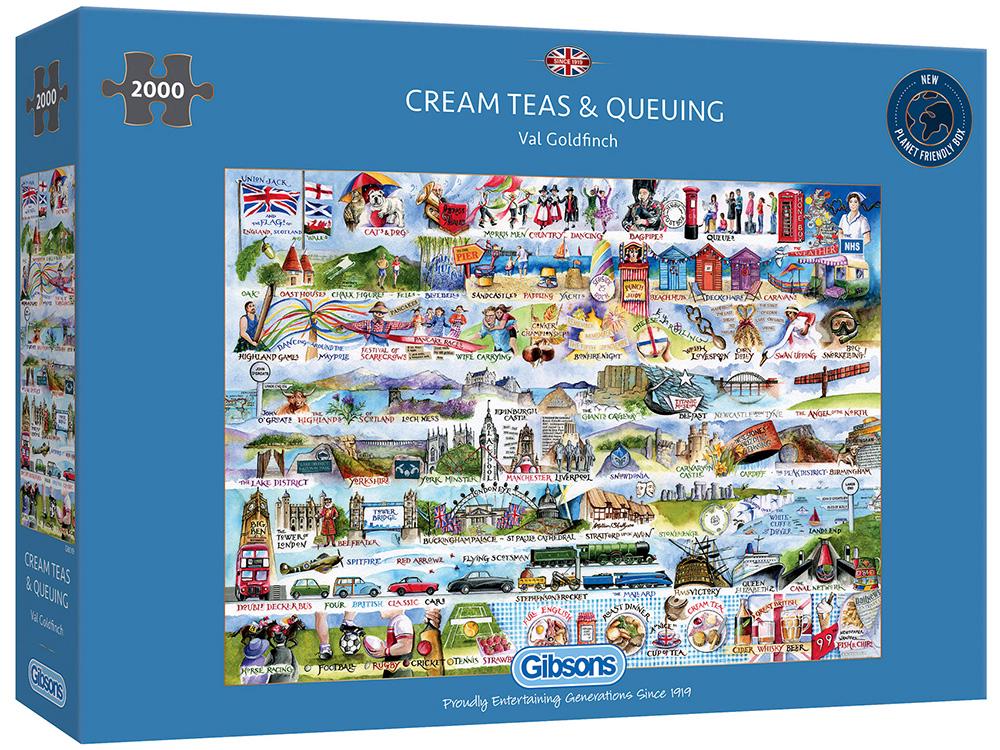 Gibsons: Cream Teas & Queuing (2000pc)