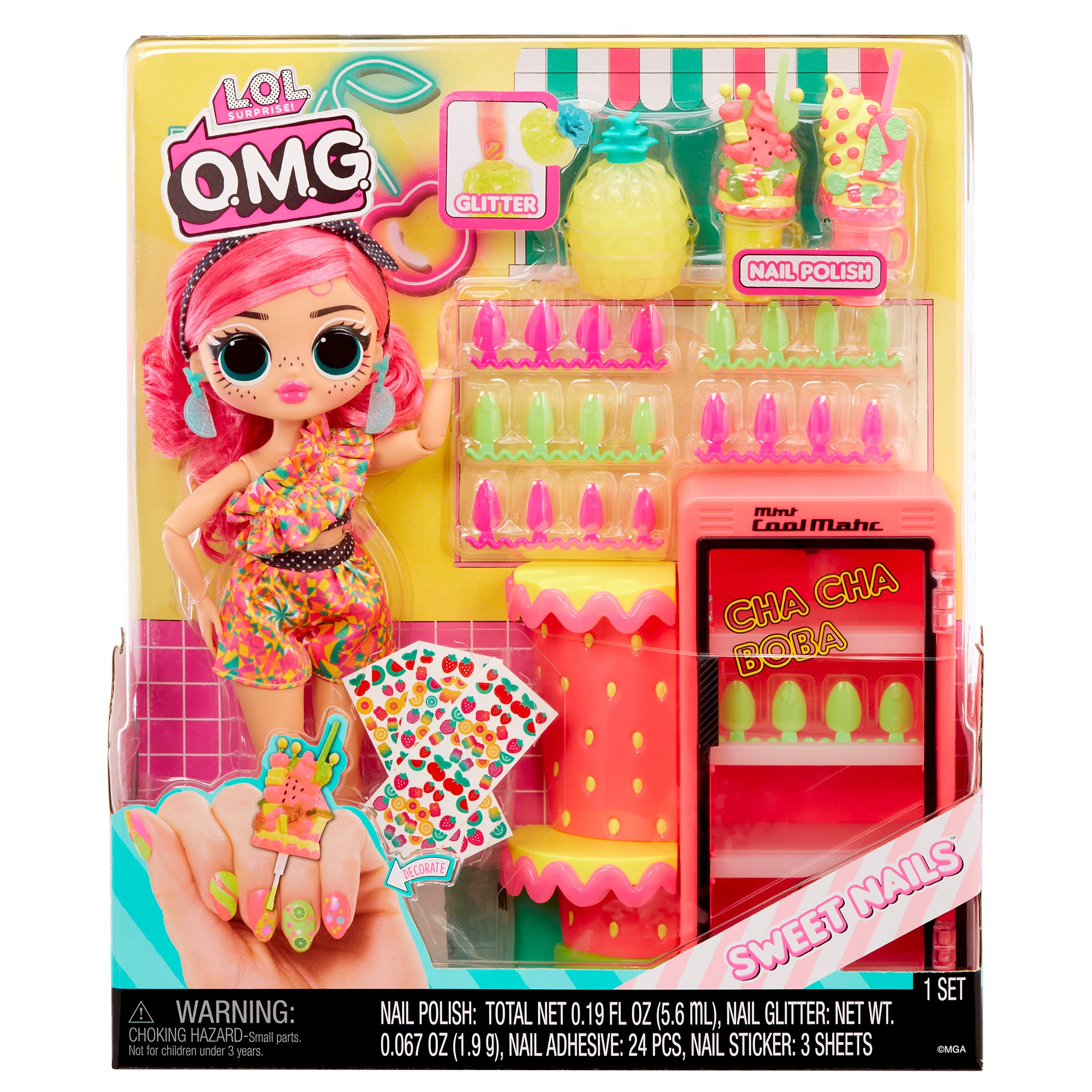 L.O.L. Surprise OMG Sweet Nails™ - Pinky Pops Fruit Shop