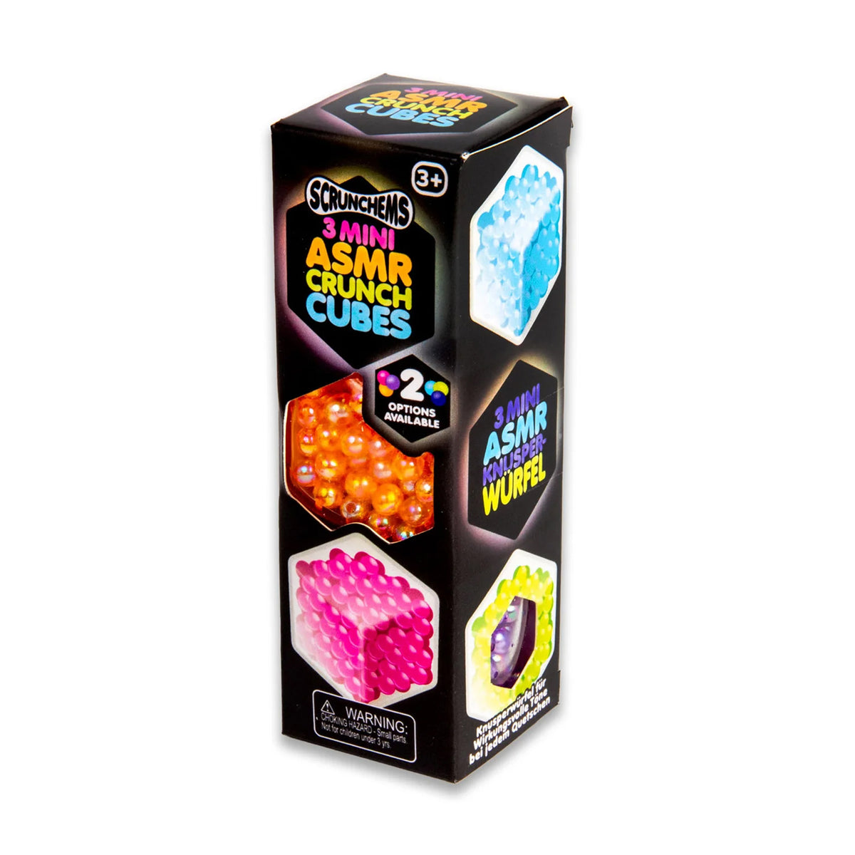 Scrunchems ASMR Mini Crunch Cubes 3 Pack Assorted Styles - Toyworld NZ