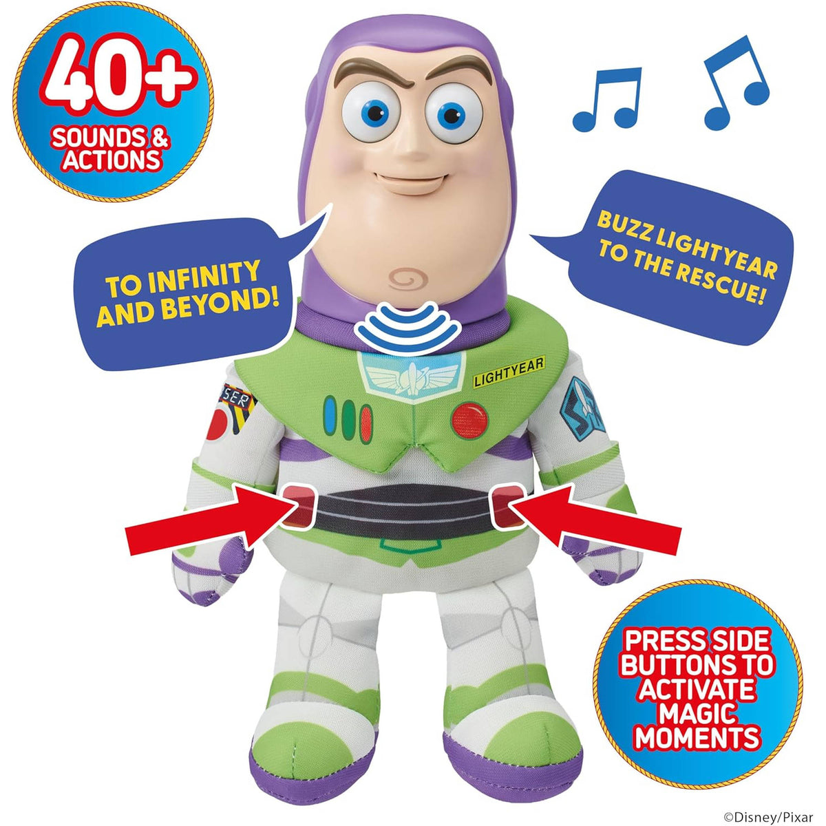 Disney Pixar Toy Story 5 Palm Puppetronics - Buzz Lightyear