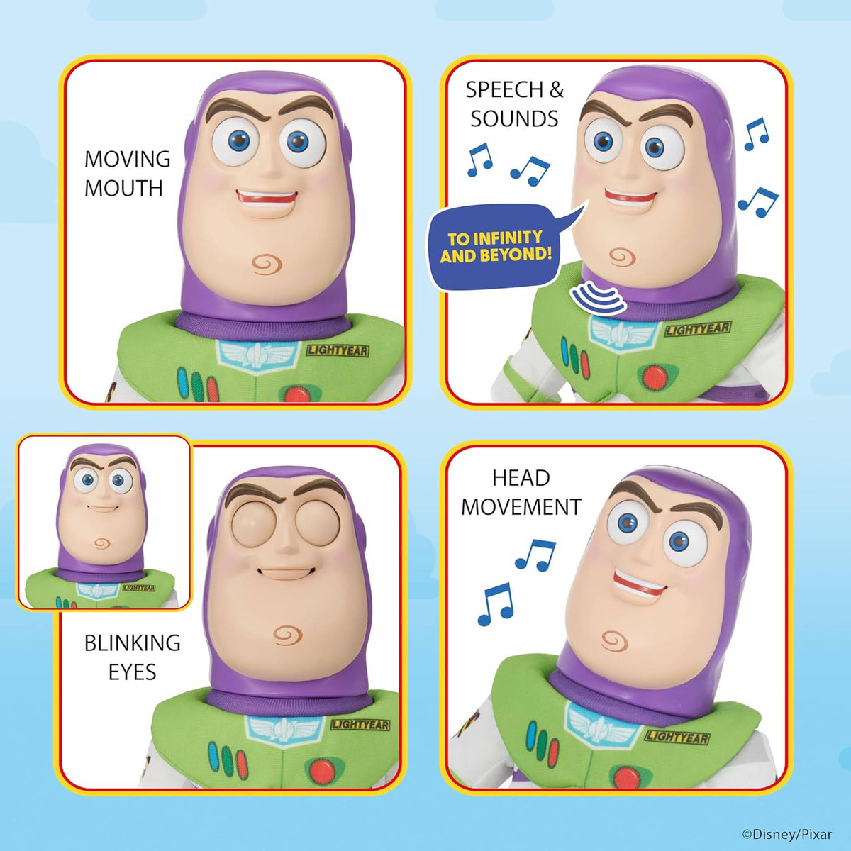 Disney Pixar Toy Story 5 Palm Puppetronics - Buzz Lightyear
