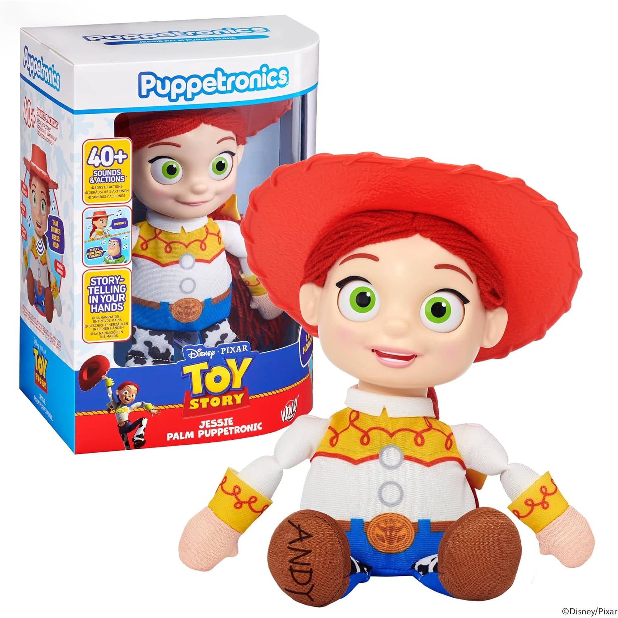 Disney Pixar Toy Story 5 Palm Puppetronics - Jessie – Toyworld NZ