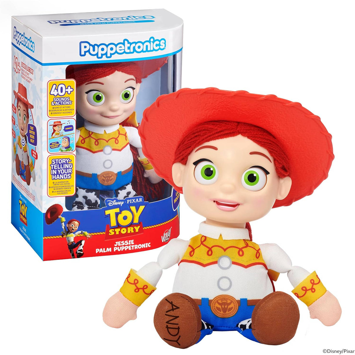 Disney Pixar Toy Story 5 Palm Puppetronics - Jessie