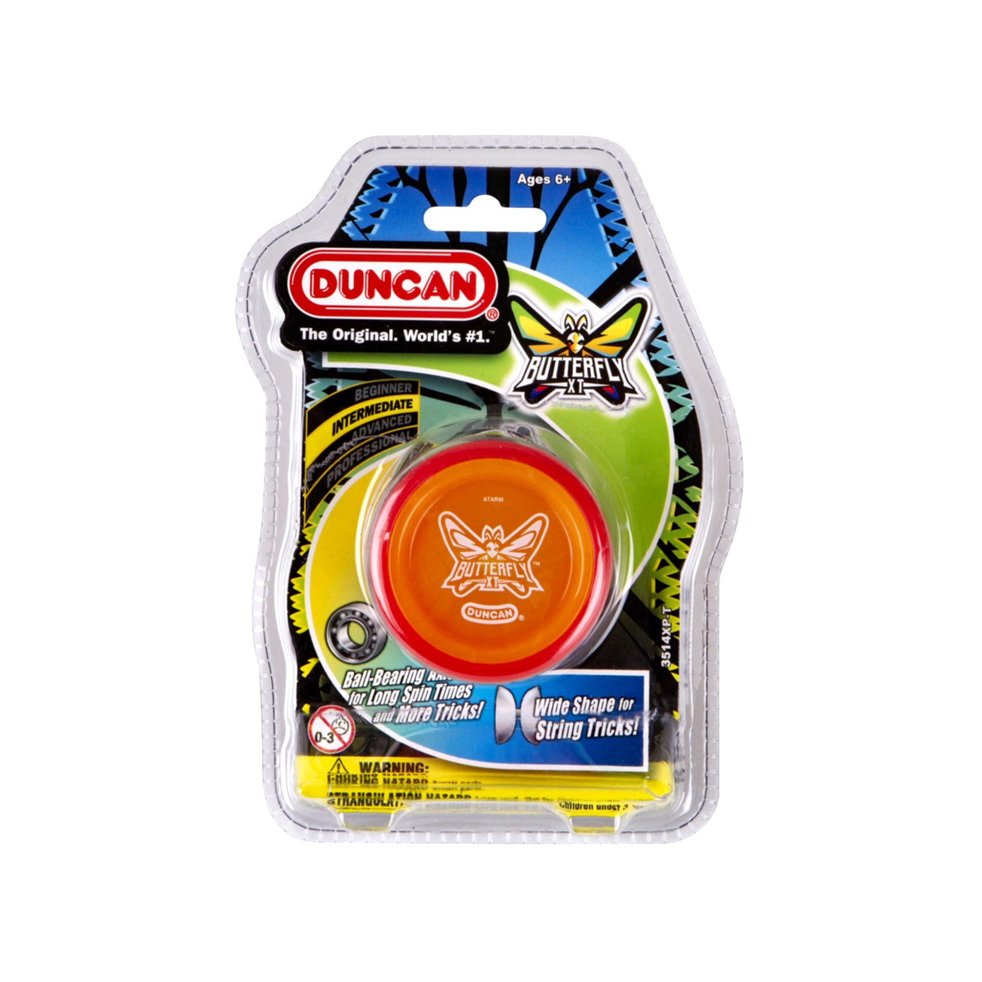 Duncan Yo Yo Intermediate Butterfly Xt Assorted Styles - Toyworld NZ