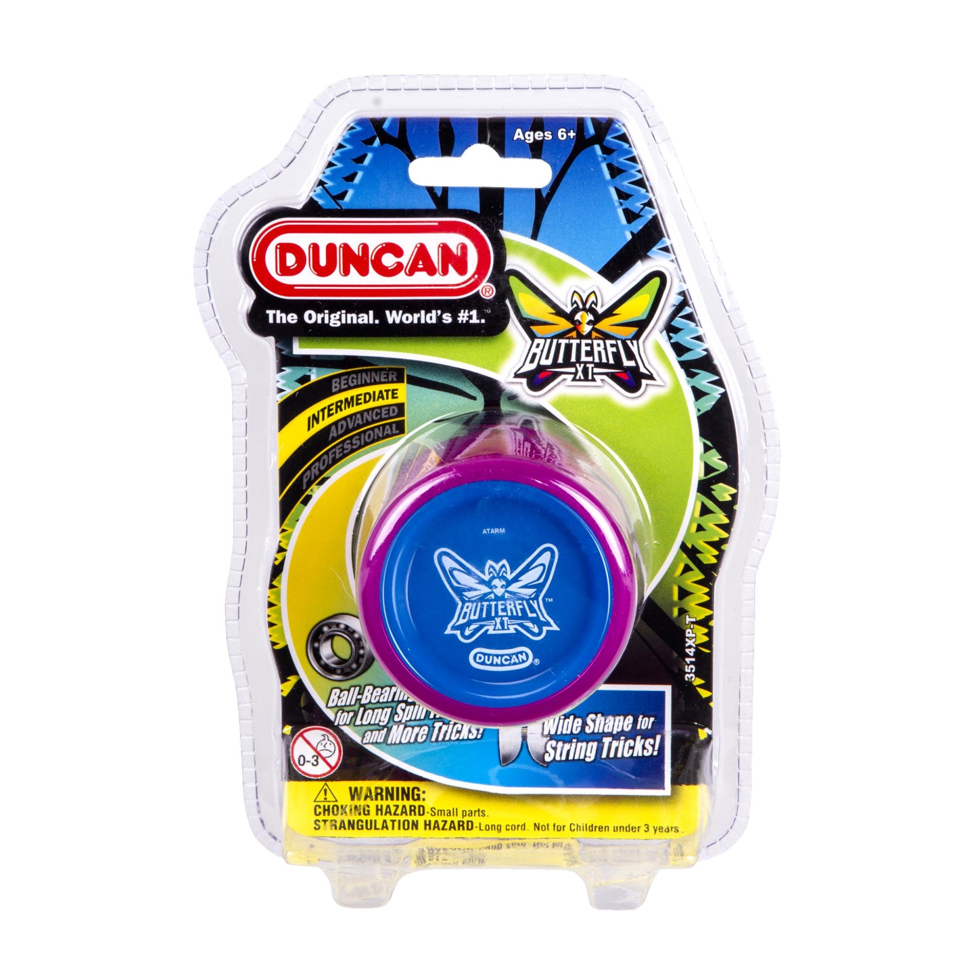 Duncan Yo Yo Intermediate Butterfly Xt Assorted Styles - Toyworld NZ