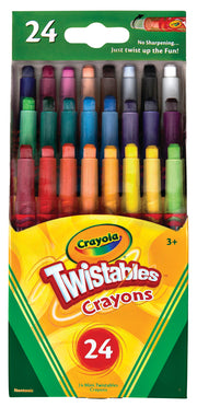 Crayola Mini Twistables Crayons 24 Pack - Toyworld NZ