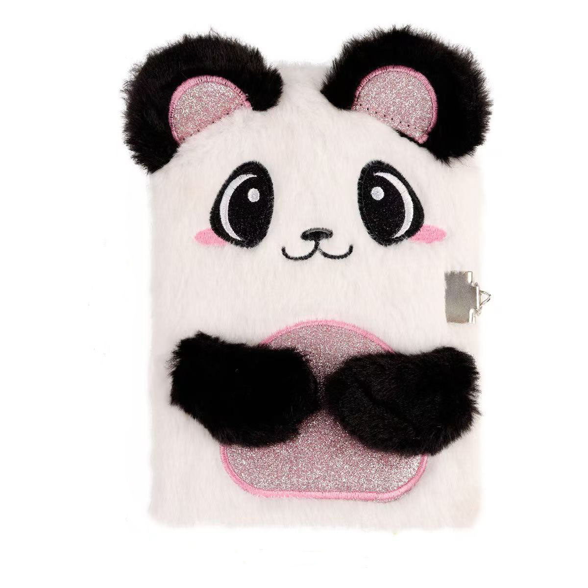 Plush Journal Panda - Toyworld NZ