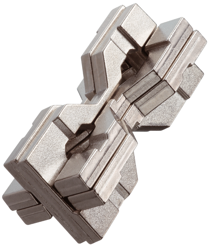 Huzzle Puzzle Cast Hourglass