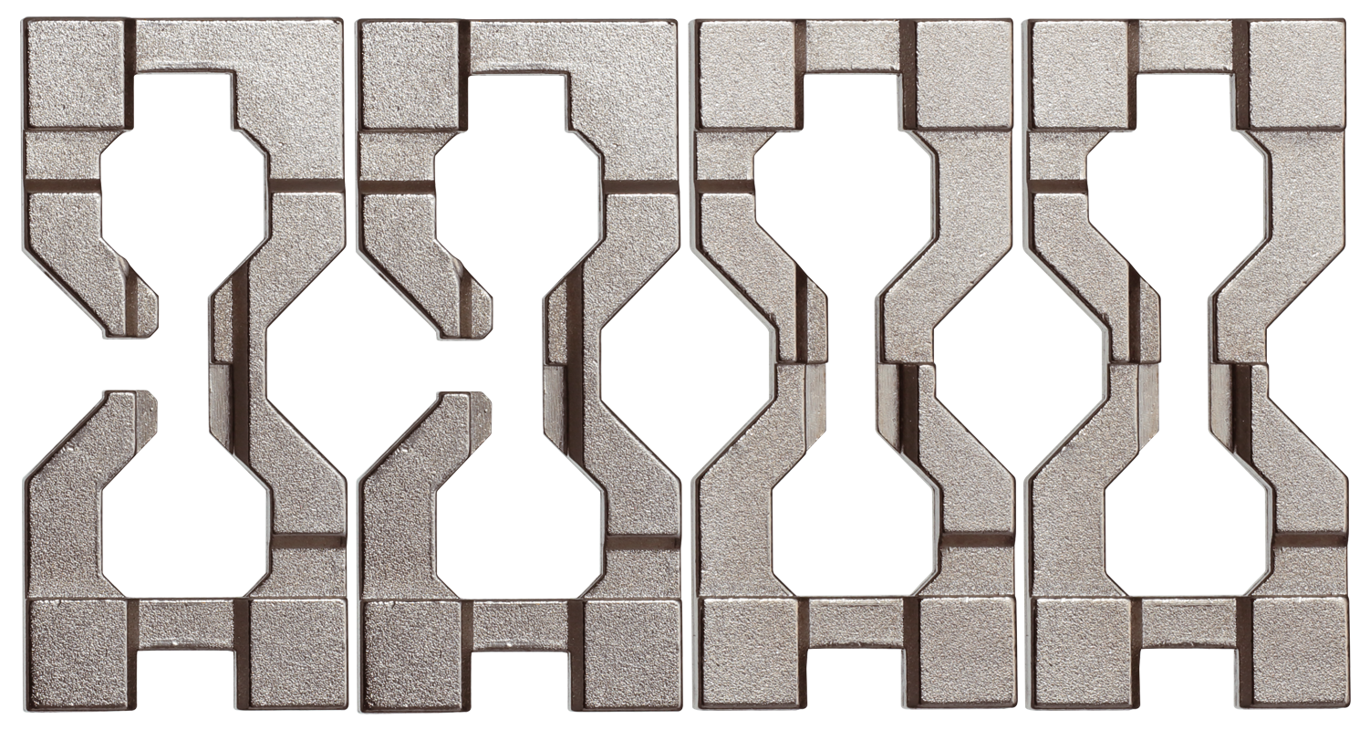 Huzzle Puzzle Cast Hourglass