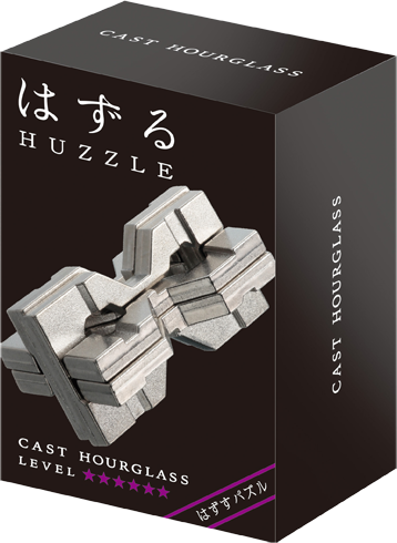Huzzle Puzzle Cast Hourglass