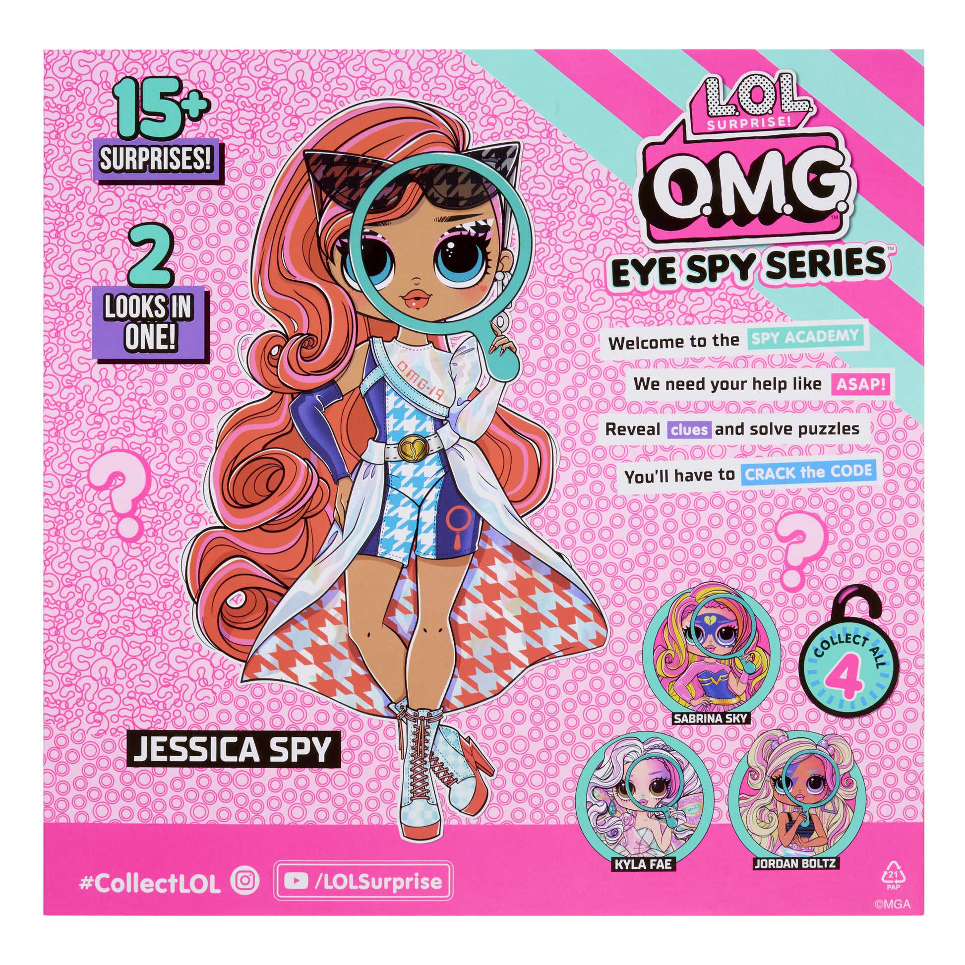 L.O.L Surprise OMG Eye Spy Jessica Spy - Toyworld NZ