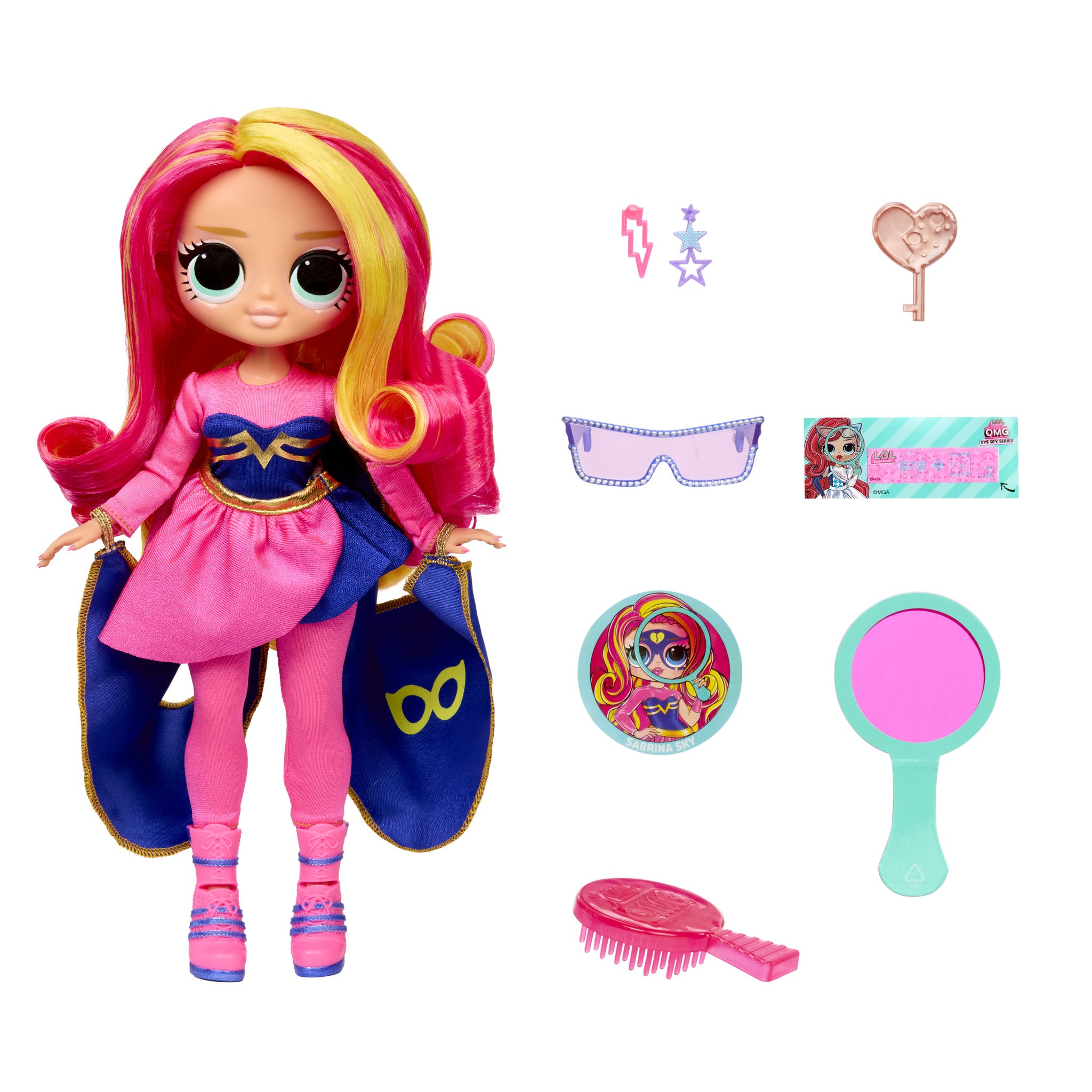 L.O.L Surprise OMG Eye Spy Sabrina Sky Superhero