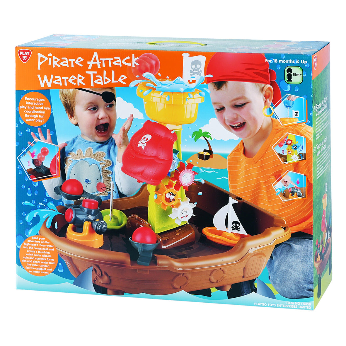 Playgo Toys Pirate Attack Water Table