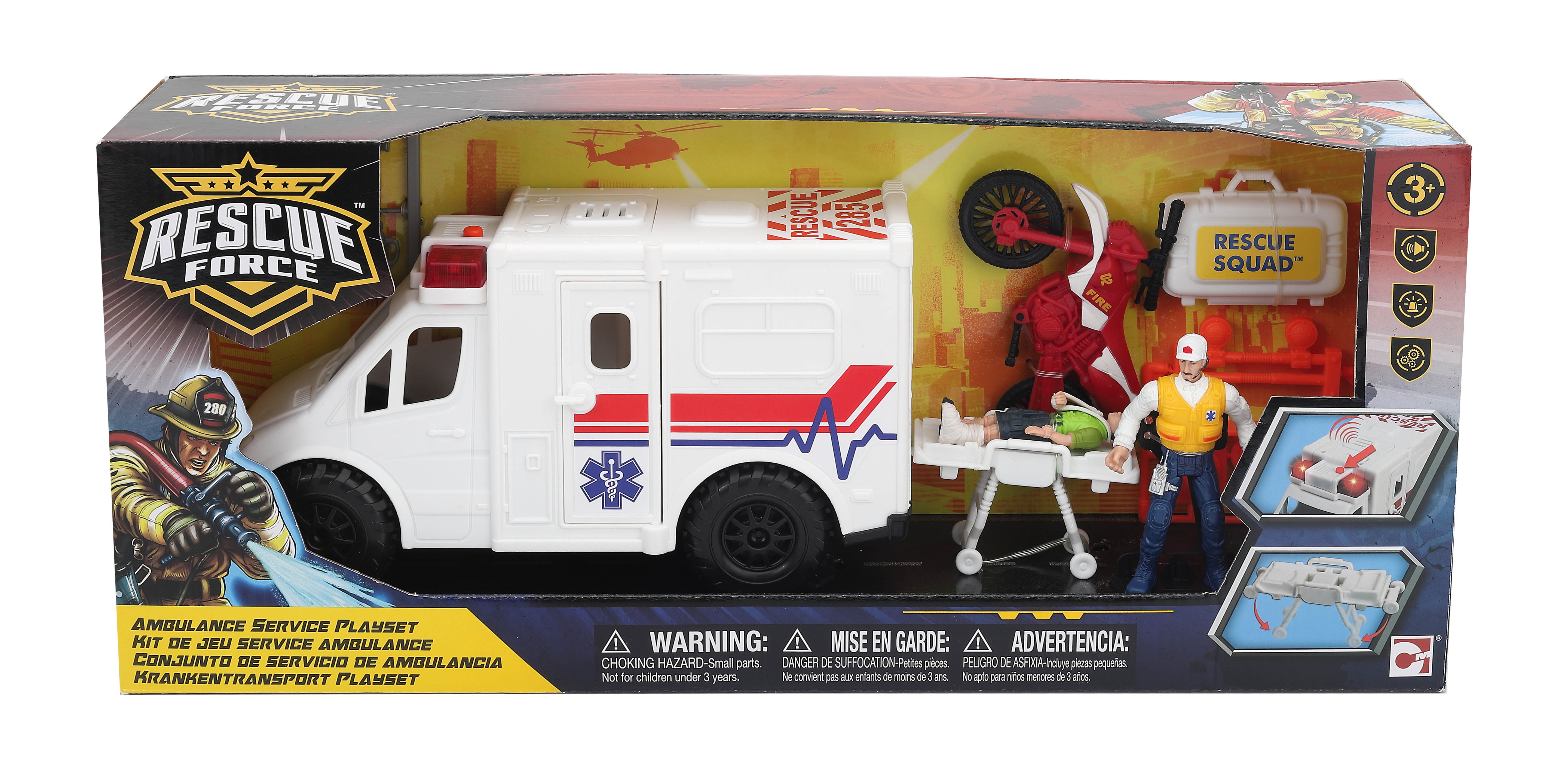 Rescue Force Ambulance Service Set