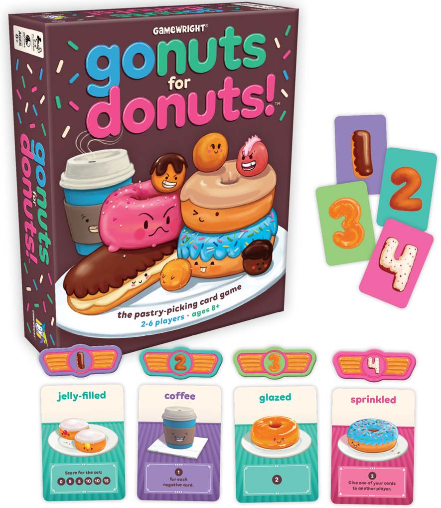 Go Nuts For Donuts Card Game