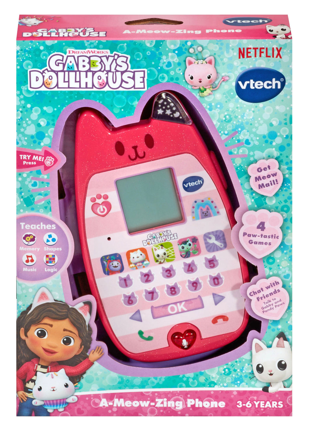 VTech Gabby's Dollhouse Phone - 1