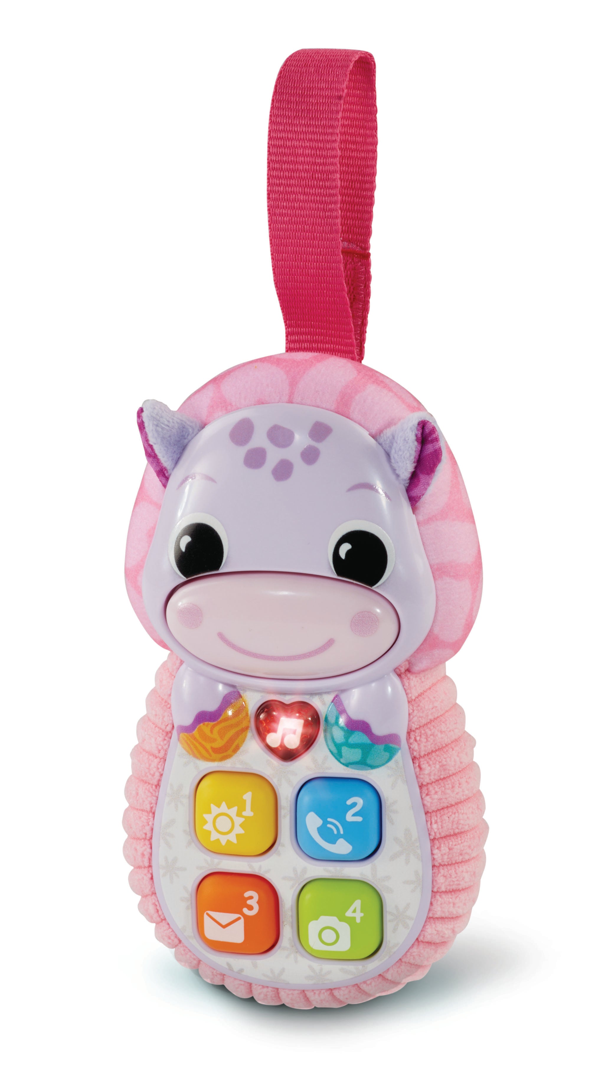 VTech Hello Hippo Phone - Pink
