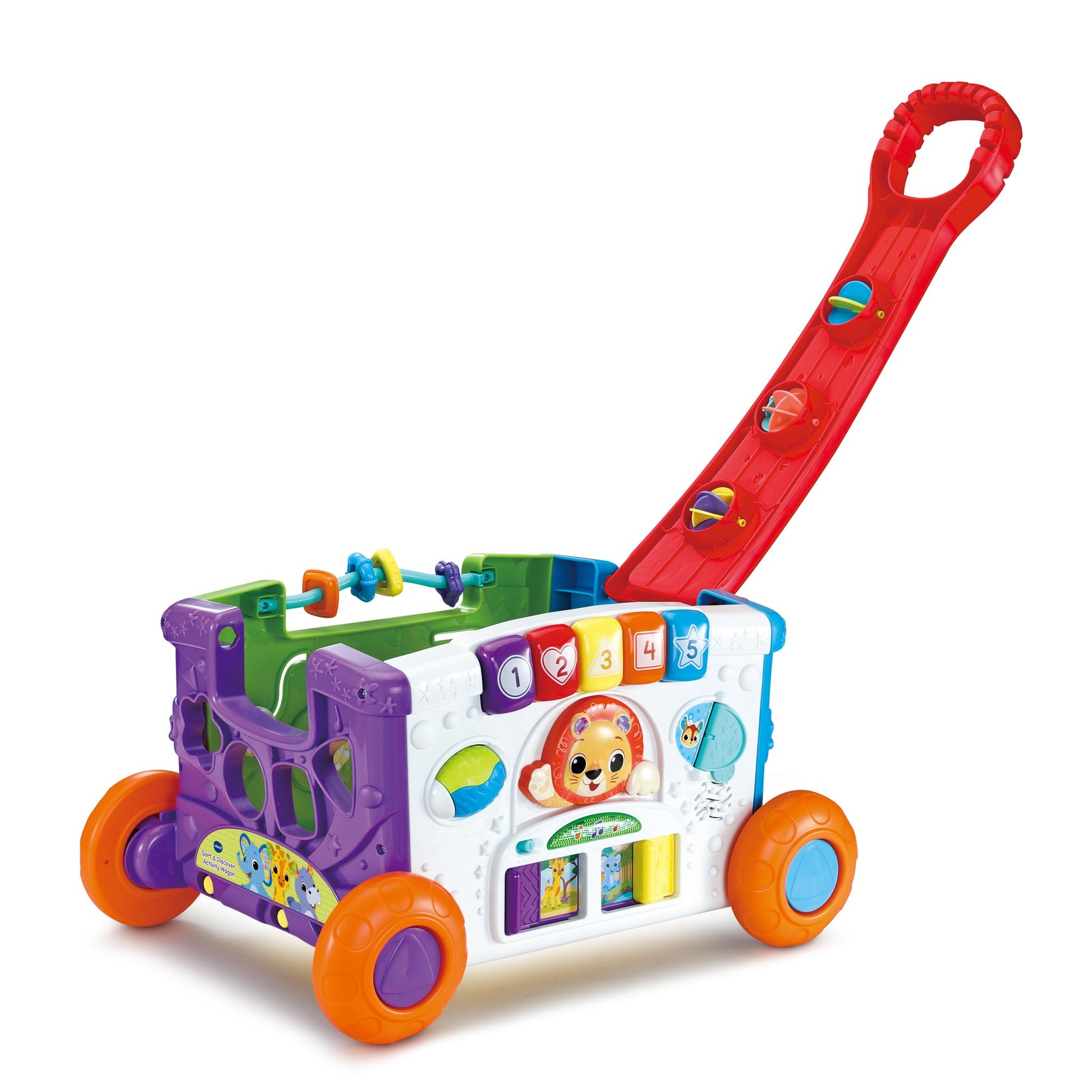 VTech Sort & Discover Activity Wagon Red - Toyworld NZ