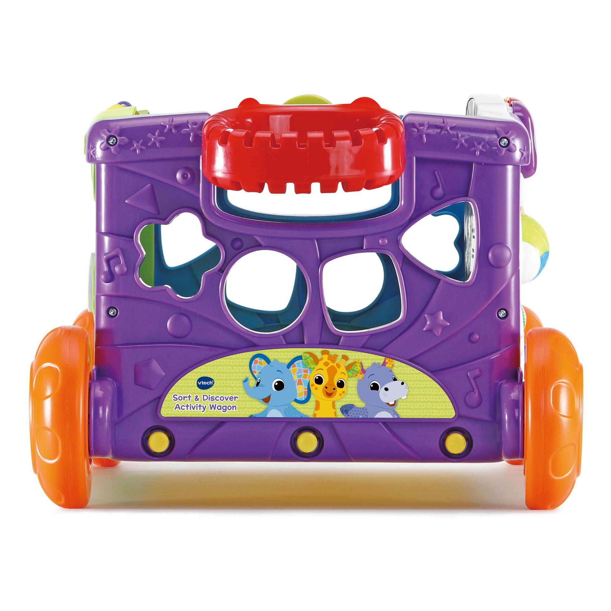 VTech Sort & Discover Activity Wagon Red - Toyworld NZ
