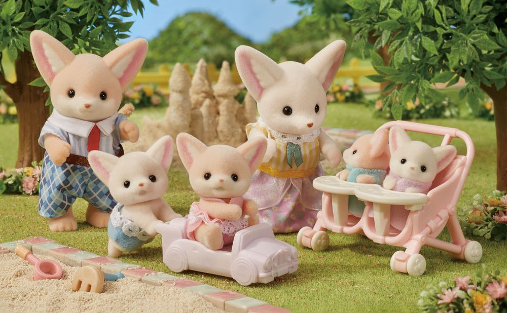Sylvanian Families Fennec Fox Family - Toyworld NZ