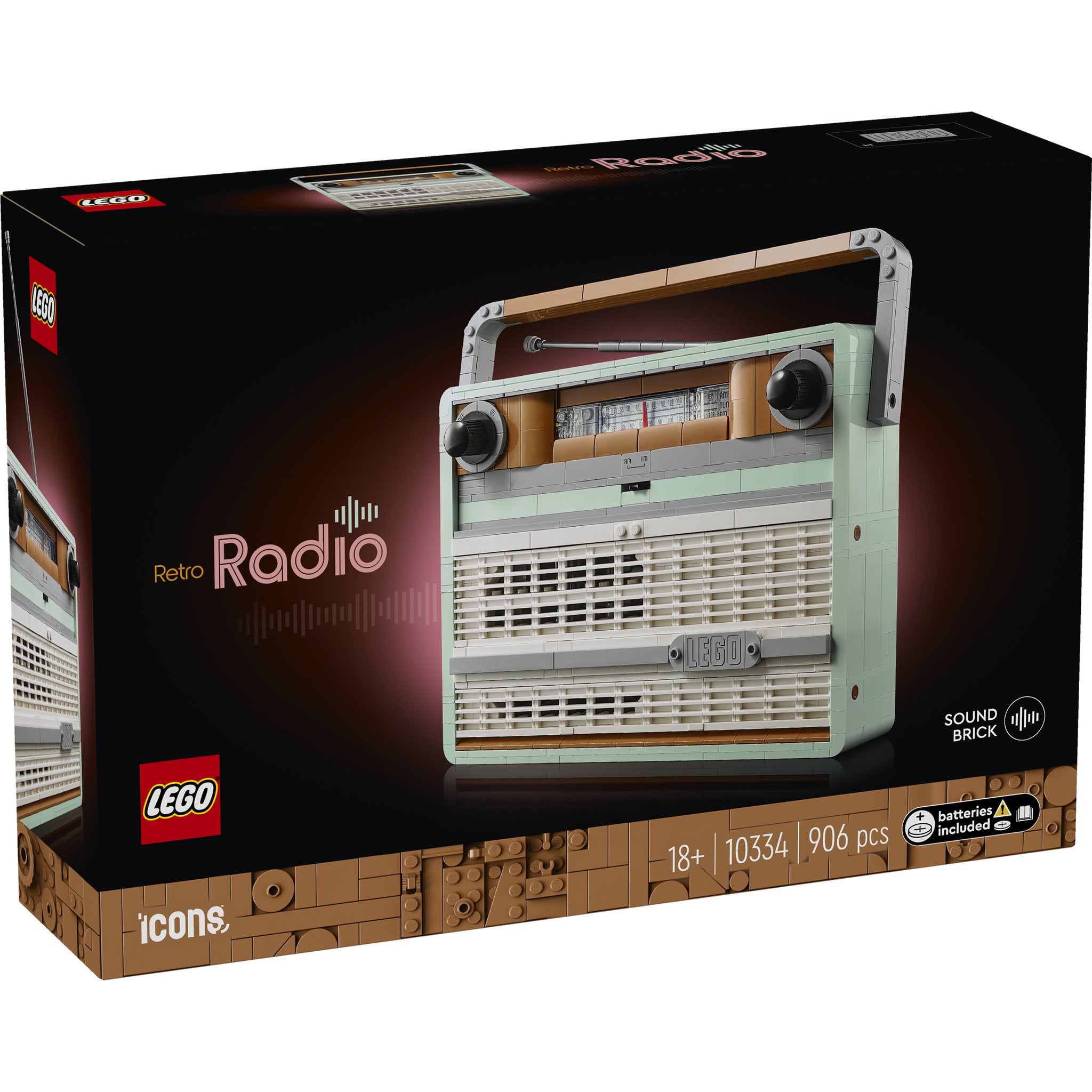 新品未開封 BOX LEGO 10334 Icons Retro Radio – Toyworld NZ