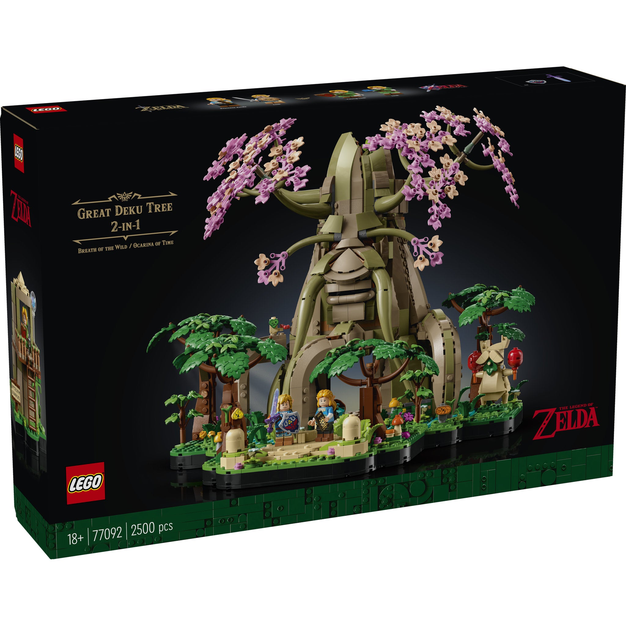 LEGO 77092 The Legend of Zelda Great Deku Tree 2-in-1 – Toyworld NZ