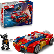 LEGO 76336 Marvel Super Heroes Spider-Man Car vs. Venomized Wolverine - Toyworld NZ