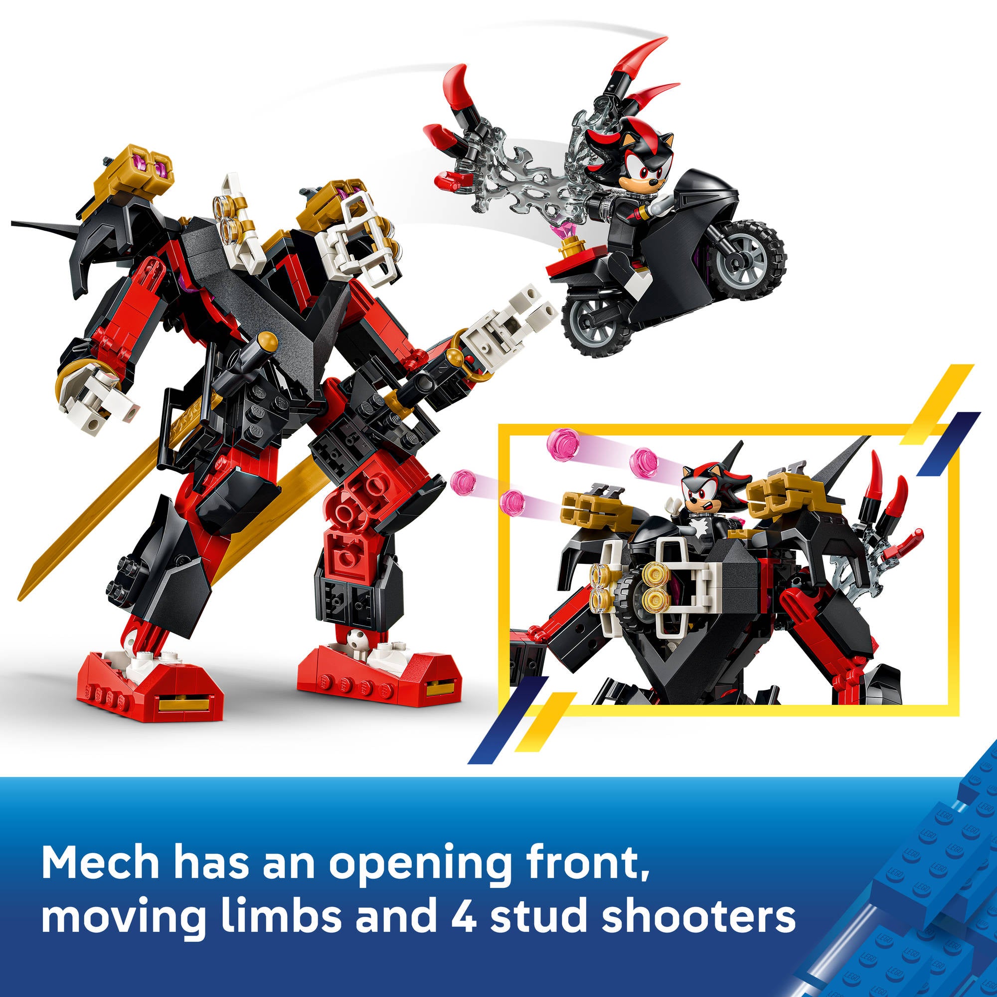 LEGO 77120 Sonic Shadow's Mech vs. G.U.N. Trooper