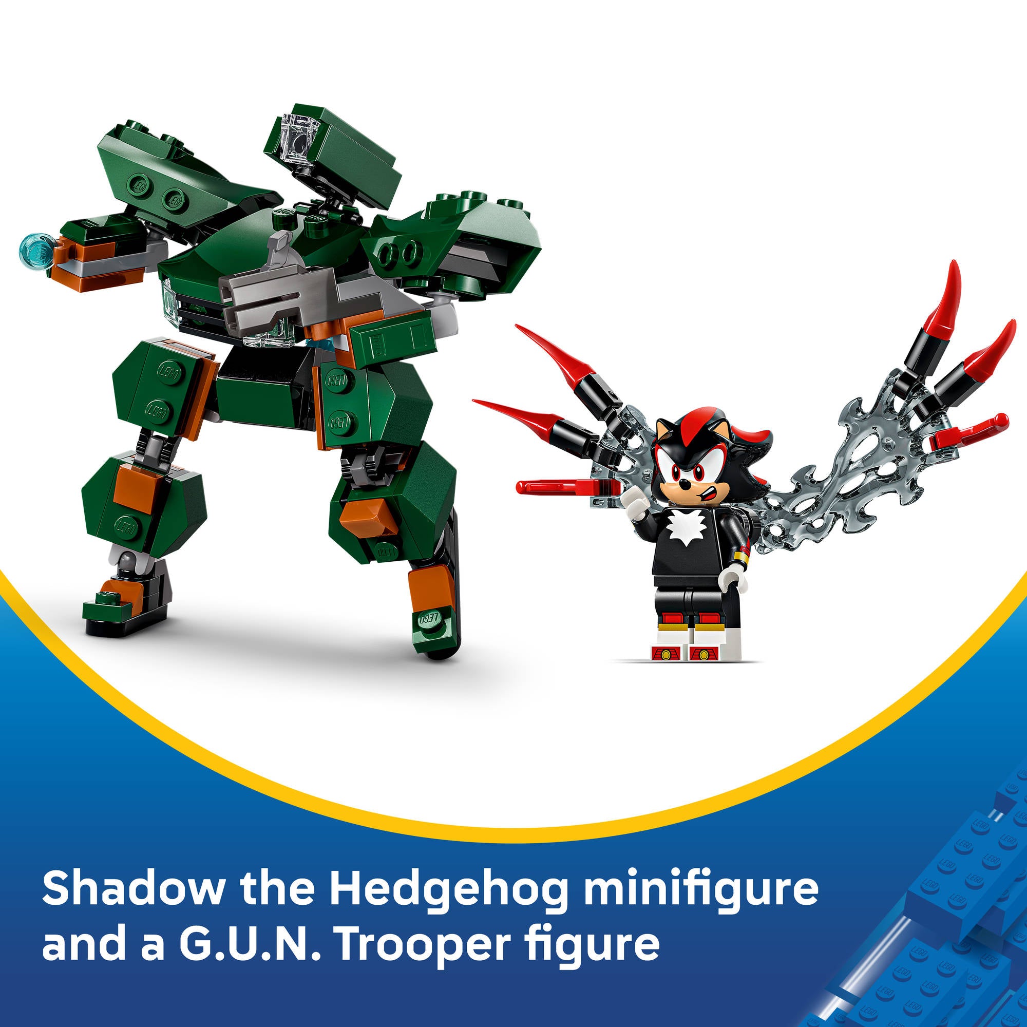 LEGO 77120 Sonic Shadow's Mech vs. G.U.N. Trooper