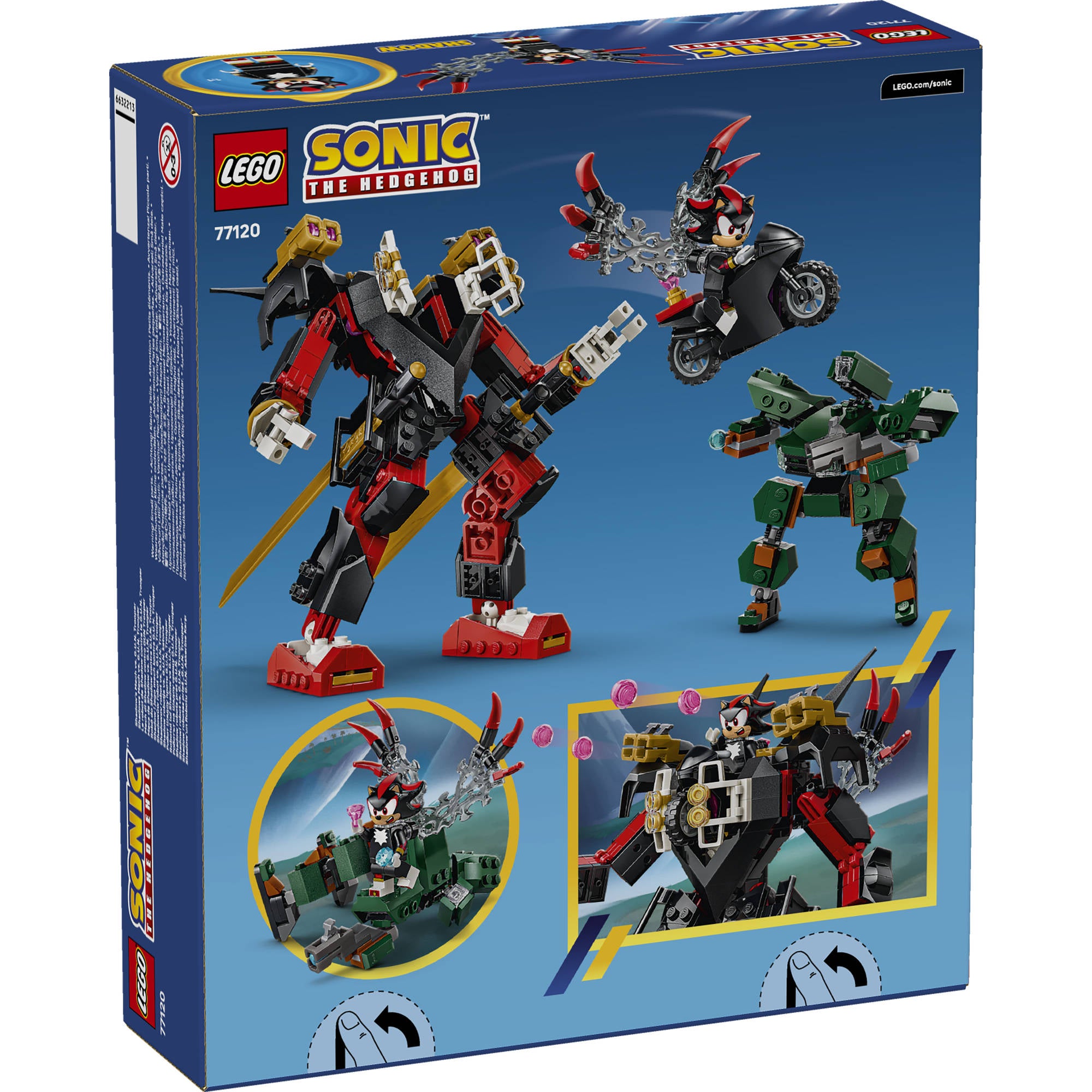 LEGO 77120 Sonic Shadow's Mech vs. G.U.N. Trooper
